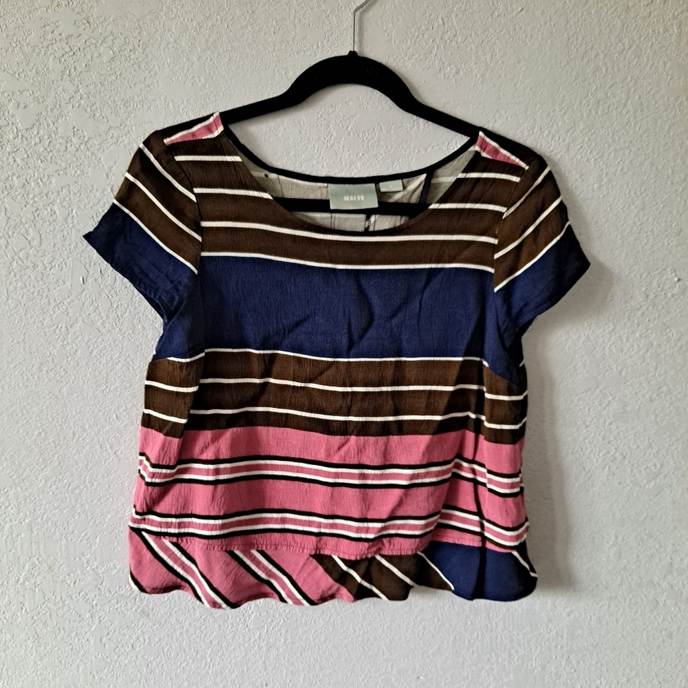 Anthropologie Maeve Striped Top